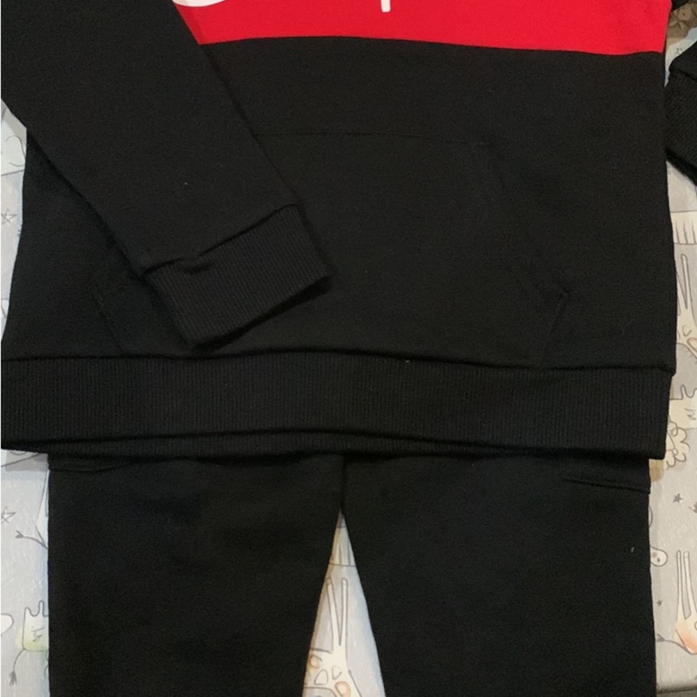 Champion Black and Red Sweatpants Joggers